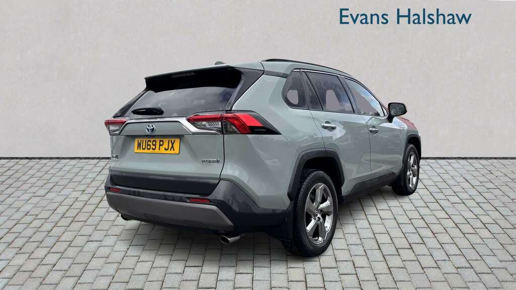 Toyota Rav 4 2.5 Vvt-i Hybrid Excel Cvt 2019 WU69PJX Green #4