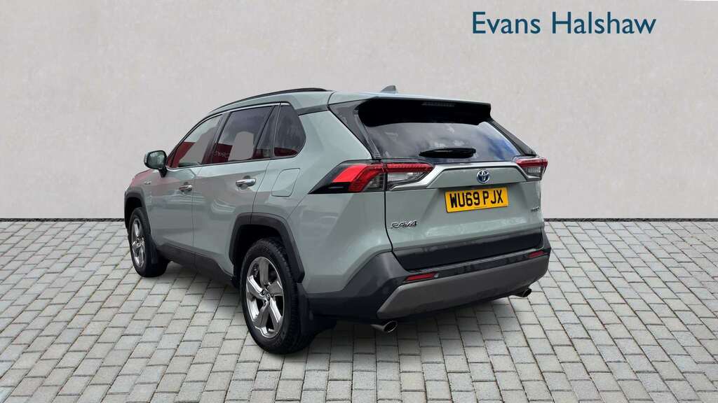 Toyota Rav 4 2.5 Vvt-i Hybrid Excel Cvt 2019 WU69PJX Green #6