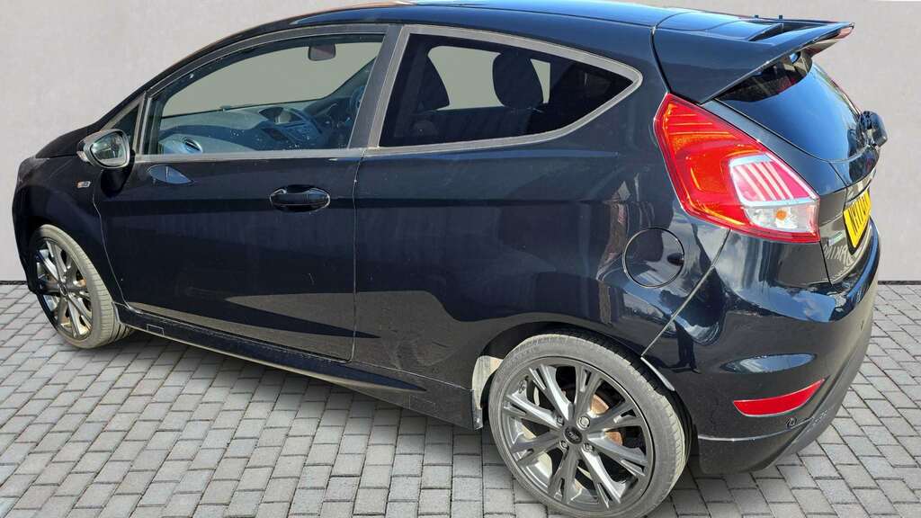 Ford Fiesta 1.0 Ecoboost St-line 2017 NY17CYT Black #2