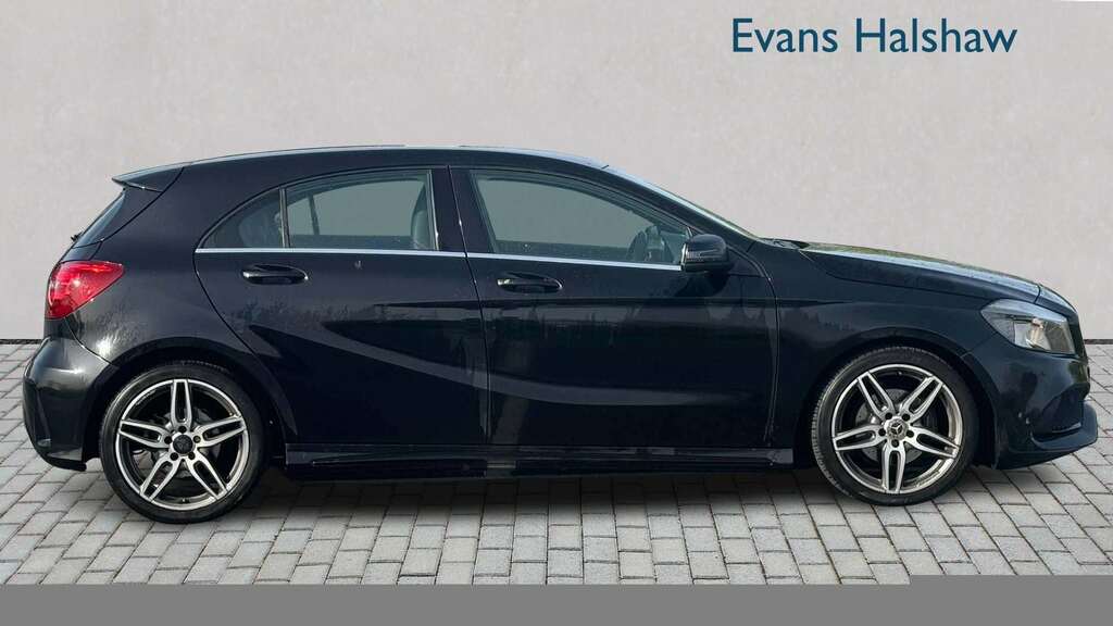 Mercedes-Benz A Class A180d Amg Line 2017 FV67OTR Black #3