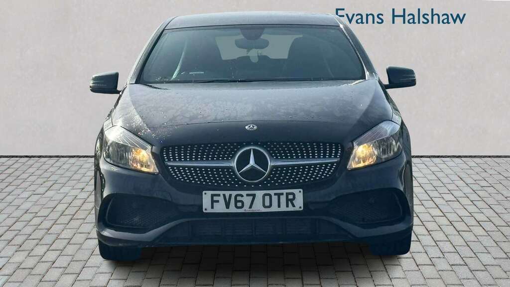 Mercedes-Benz A Class A180d Amg Line 2017 FV67OTR Black #6