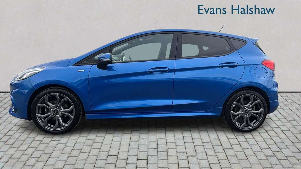 Ford Fiesta 1.0 Ecoboost 125 St-line Edition 2020 SP70JKK Blue #3