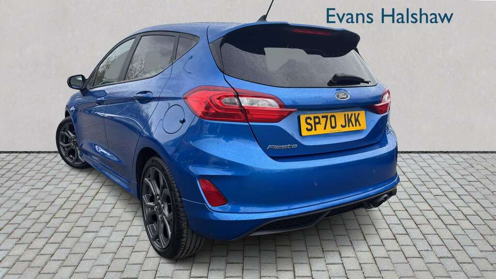 Ford Fiesta 1.0 Ecoboost 125 St-line Edition 2020 SP70JKK Blue #2