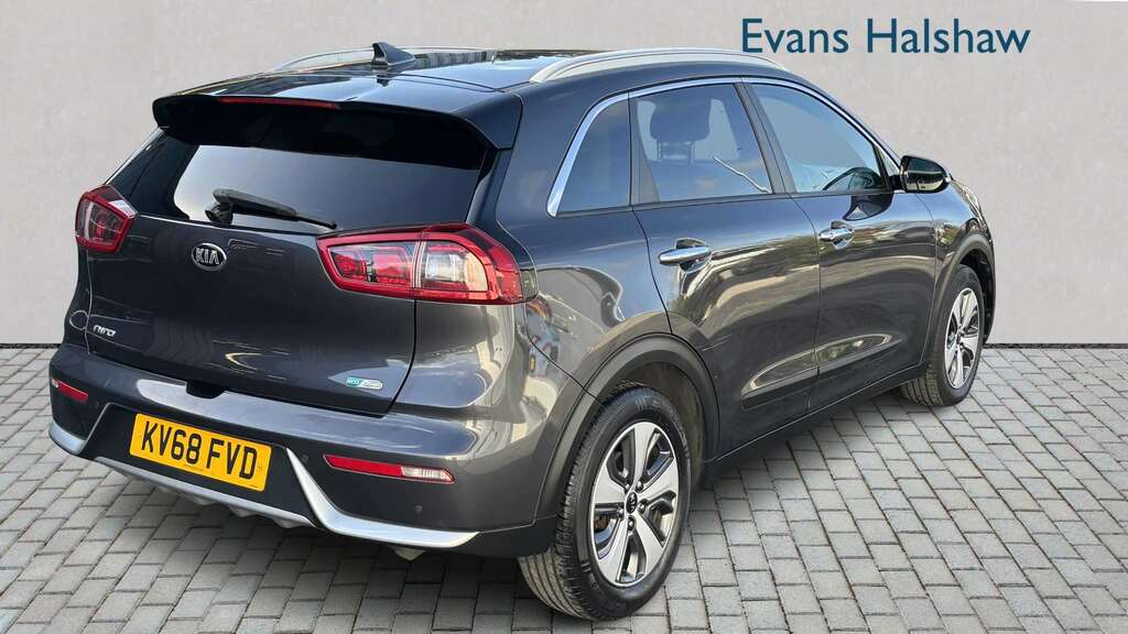 Kia Niro 1.6 Gdi Hybrid 2 Dct 2018 KV68FVD Grey #3