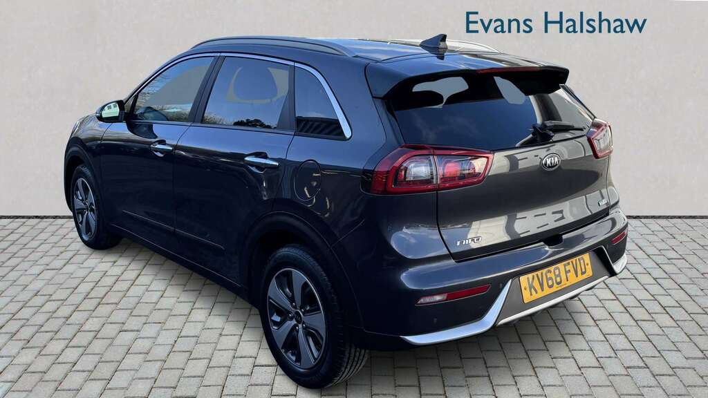 Kia Niro 1.6 Gdi Hybrid 2 Dct 2018 KV68FVD Grey #5