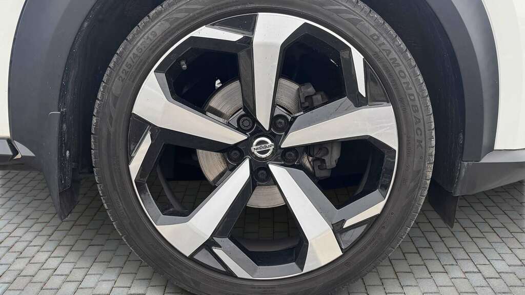 Nissan Juke 1.0 Dig-t Tekna 2020 EA69UMU White #4