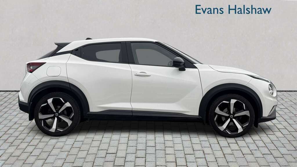 Nissan Juke 1.0 Dig-t Tekna 2020 EA69UMU White #3