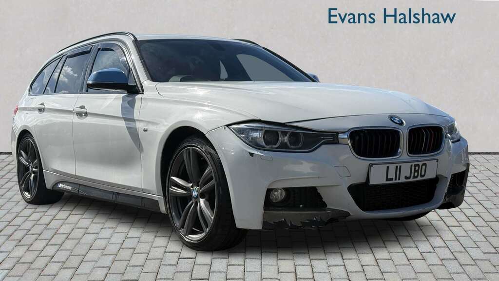 BMW 3 Series 320D M Sport Step Business Media 2015 White