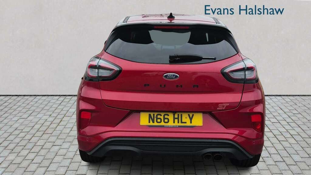 Ford Puma 1.0 Ecoboost Hybrid Mhev St Dct 2024 FV24UKT Red #5