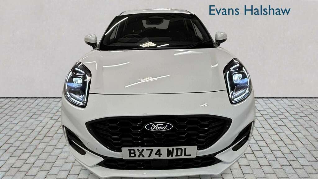 Ford Puma 1.0 Ecoboost Hybrid Mhev St-line 2024 BX74WDL White #4