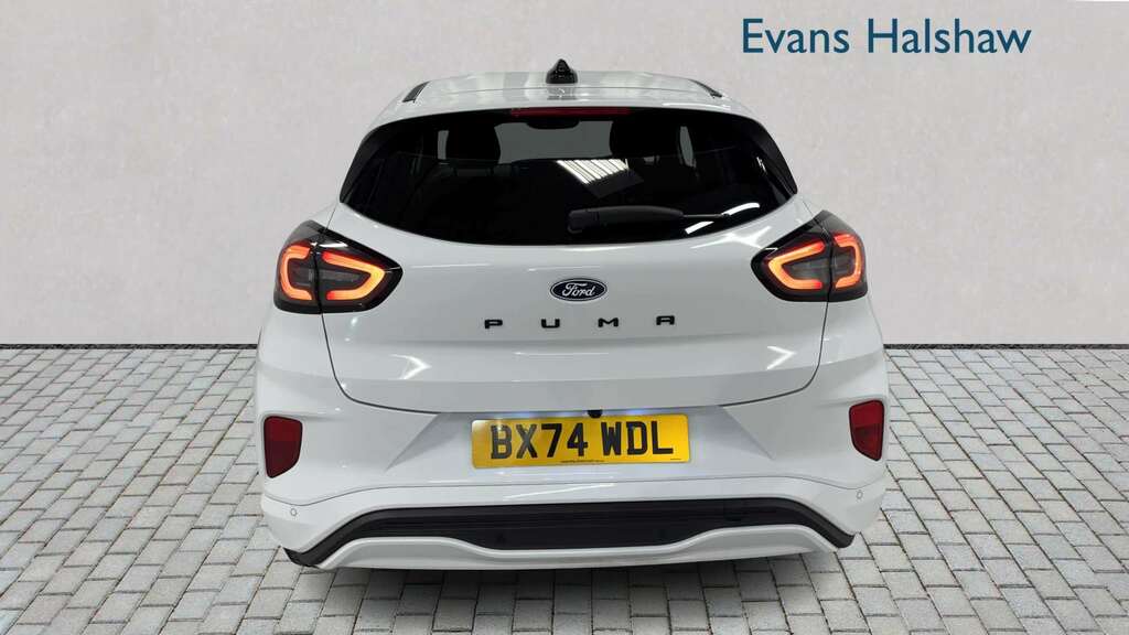 Ford Puma 1.0 Ecoboost Hybrid Mhev St-line 2024 BX74WDL White #5