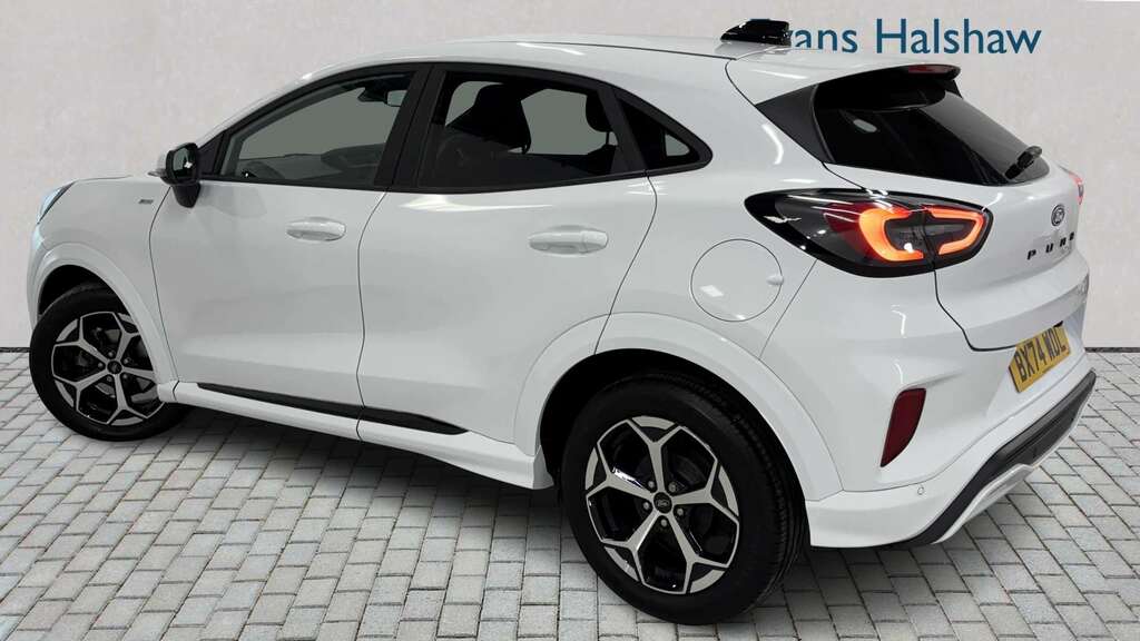 Ford Puma 1.0 Ecoboost Hybrid Mhev St-line 2024 BX74WDL White #2