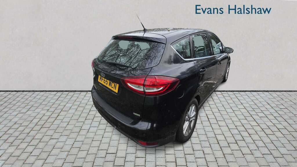 Ford C-Max 1.0 Ecoboost 125 Zetec 2015 MF65WCN Black #3