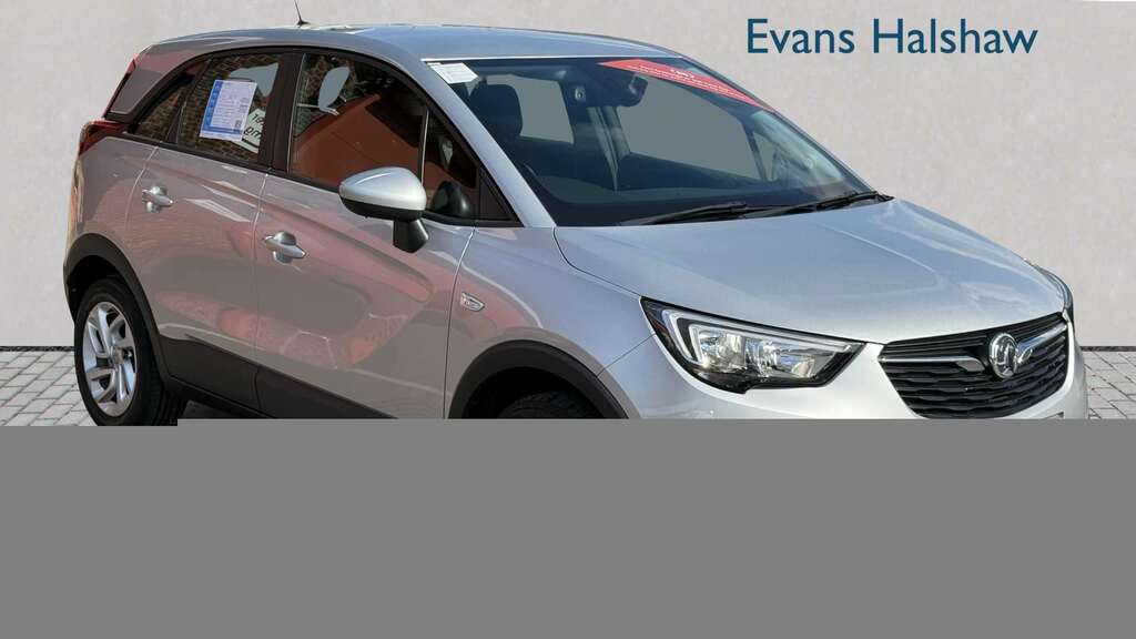 Vauxhall Crossland X 1.2T Ecotec 110 Se 6 Speed Ss 2019 Silver