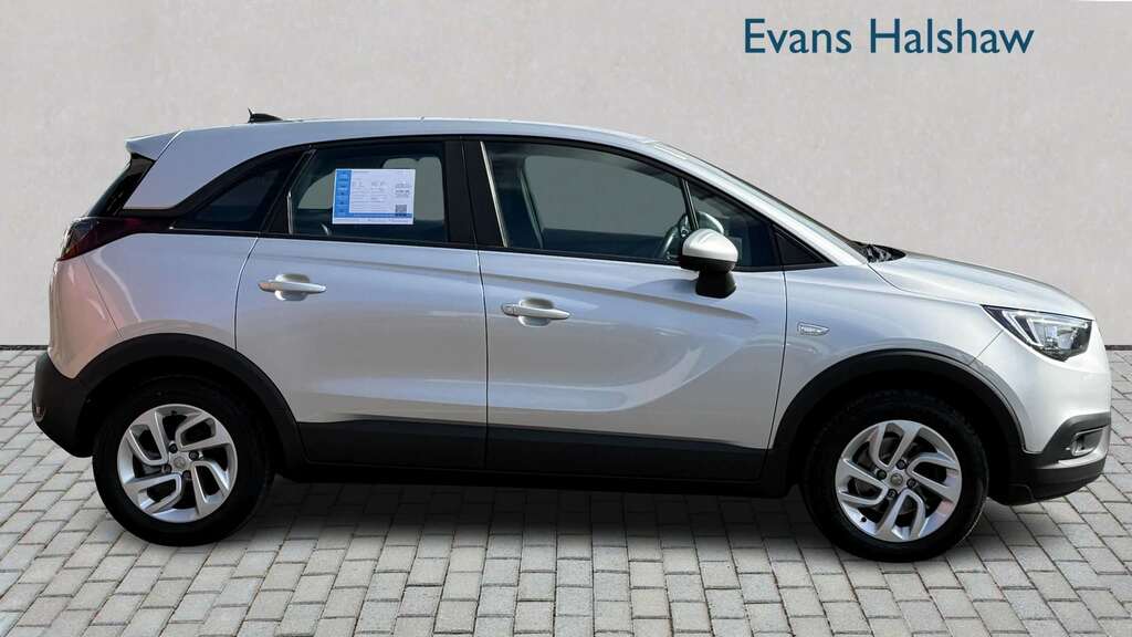 Vauxhall Crossland X 1.2T Ecotec 110 Se 6 Speed Ss 2019 BN69TWW Silver #3