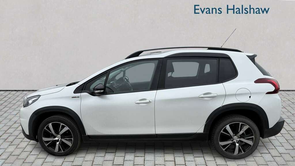 Peugeot 2008 1.6 Bluehdi 100 Gt Line 2018 YC68ZJZ White #4