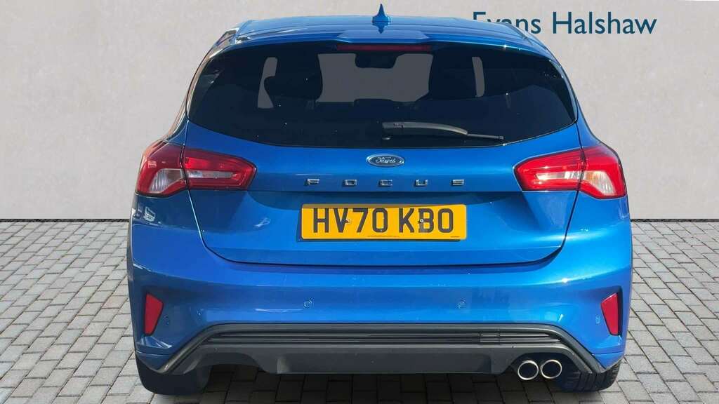 Ford Focus 1.0 Ecoboost 125 St-line 2020 HV70KBO Blue #4