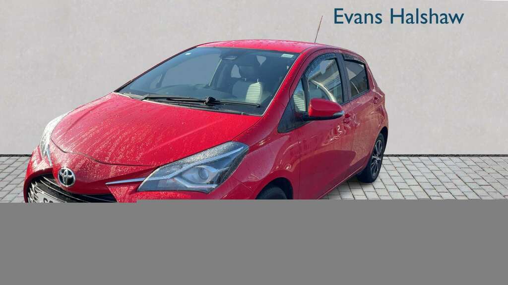 Toyota Yaris 1.0 72 Vvt-i Icon Tech 2019 Red #3