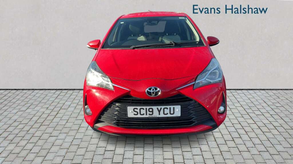 Toyota Yaris 1.0 72 Vvt-i Icon Tech 2019 Red #4