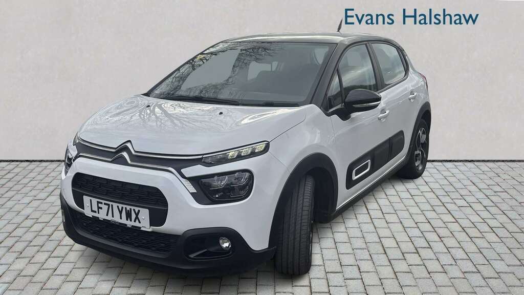 Citroen C3 1.2 Puretech Shine 2021 LF71YWX White #2