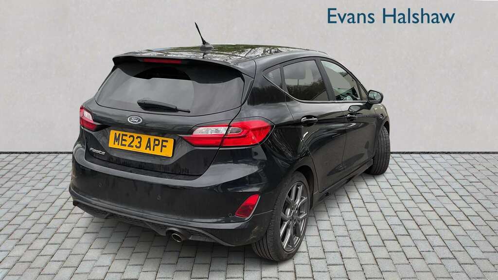 Ford Fiesta 1.0 Ecoboost St-line 2023 ME23APF Black #5