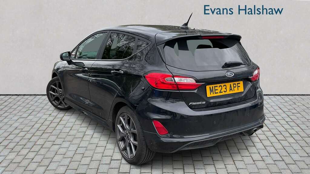 Ford Fiesta 1.0 Ecoboost St-line 2023 ME23APF Black #3