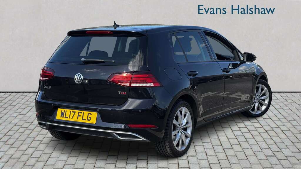 Volkswagen Golf 1.6 Tdi Gt 2017 Black #2