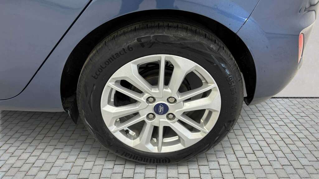 Ford Fiesta 1.0 Ecoboost Titanium 2022 BA72HKM Blue #6