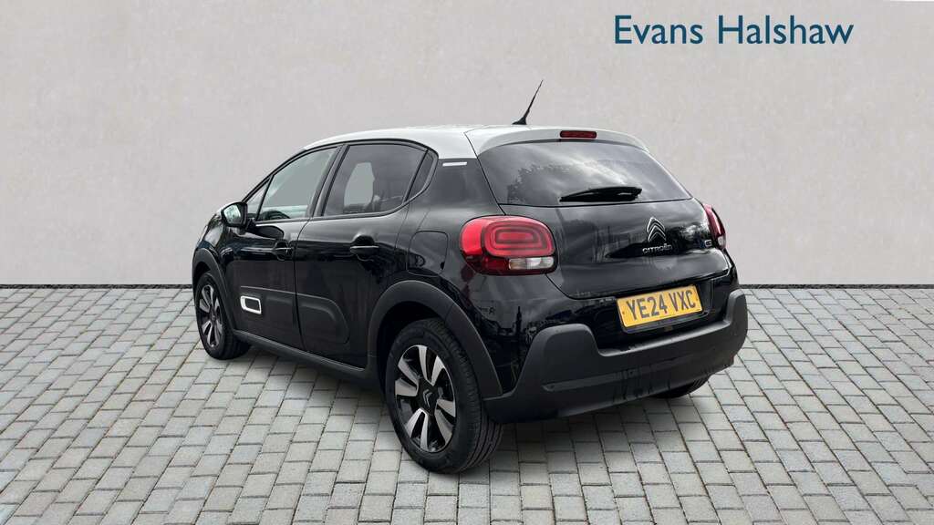 Citroen C3 1.2 Puretech Plus 2024 YE24VXC Black #6