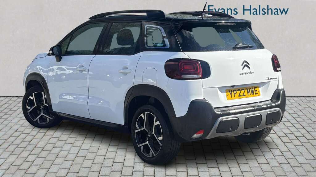 Citroen C3 Aircross 1.2 Puretech 130 Shine Plus Eat6 2022 YP22MWE White #2