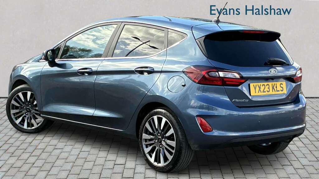 Ford Fiesta 1.0 Ecoboost Titanium X 2023 YX23KLS Blue #2