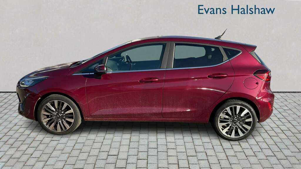 Ford Fiesta 1.0 Ecoboost Titanium Vignale 2022 FX72KNG Red #3