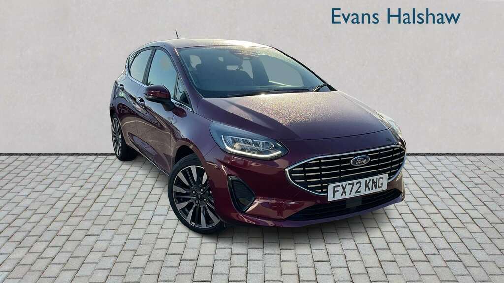 Ford Fiesta 1.0 Ecoboost Titanium Vignale 2022 Red