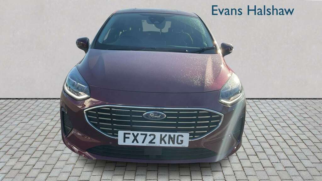 Ford Fiesta 1.0 Ecoboost Titanium Vignale 2022 FX72KNG Red #4