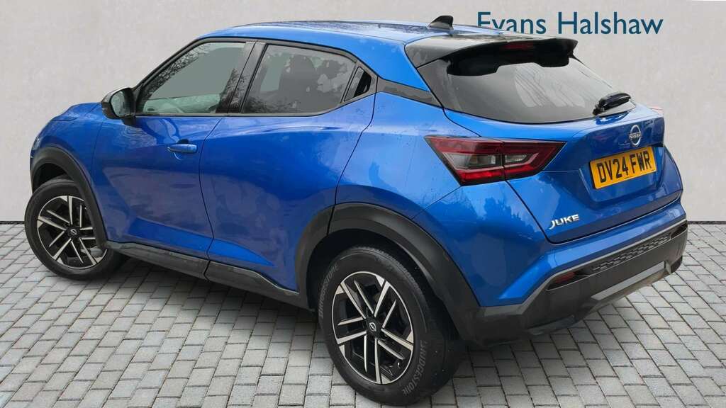 Nissan Juke 1.0 Dig-t N-connecta Dct 2024 DV24FWR Blue #2