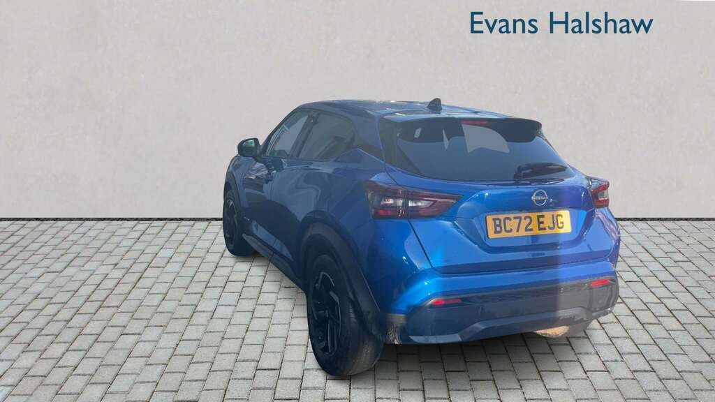 Nissan Juke 1.6 Hybrid N-connecta 2023 BC72EJG Blue #4