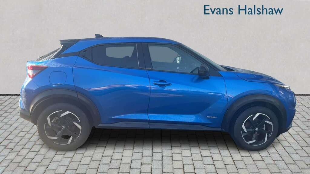 Nissan Juke 1.6 Hybrid N-connecta 2023 BC72EJG Blue #3