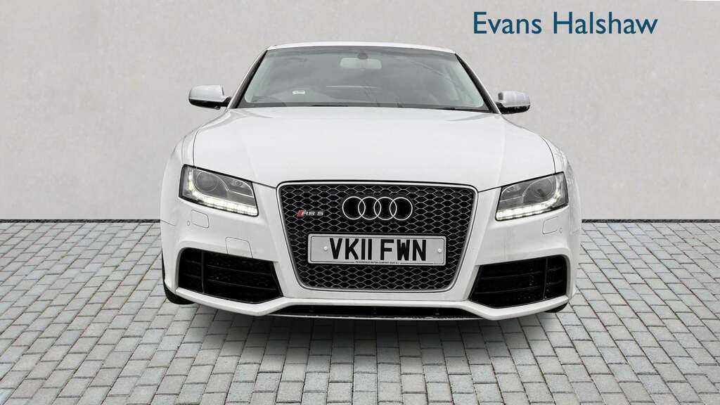 Audi RS5 4.2 Fsi Quattro S Tronic 2011 White #4