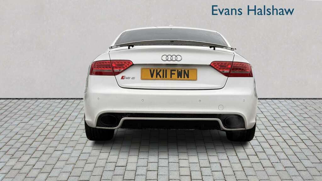 Audi RS5 4.2 Fsi Quattro S Tronic 2011 White #5