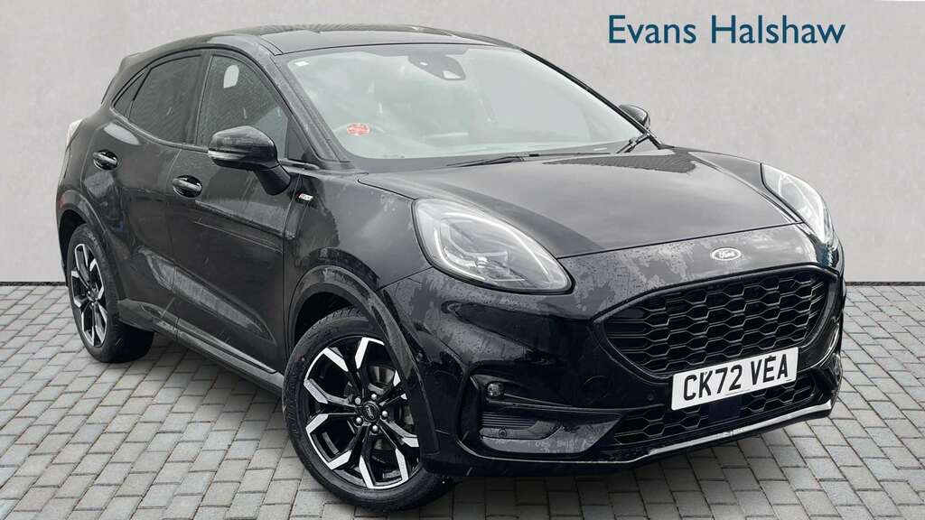 Ford Puma 1.0 Ecoboost Hybrid Mhev 155 St-line X 2022 Black