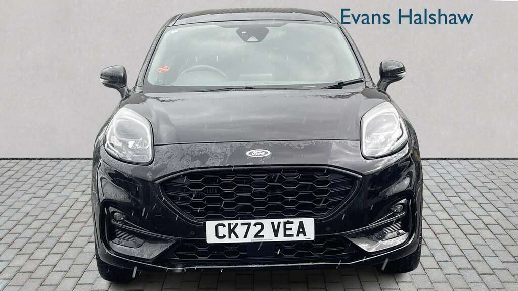 Ford Puma 1.0 Ecoboost Hybrid Mhev 155 St-line X 2022 CK72VEA Black #4