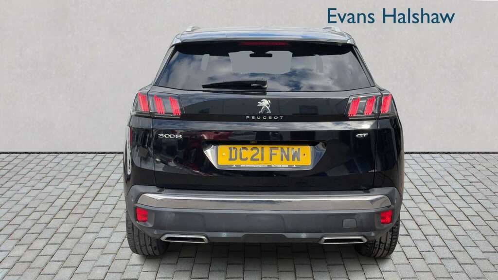 Peugeot 3008 1.5 Bluehdi Gt 2021 DC21FNW Black #5