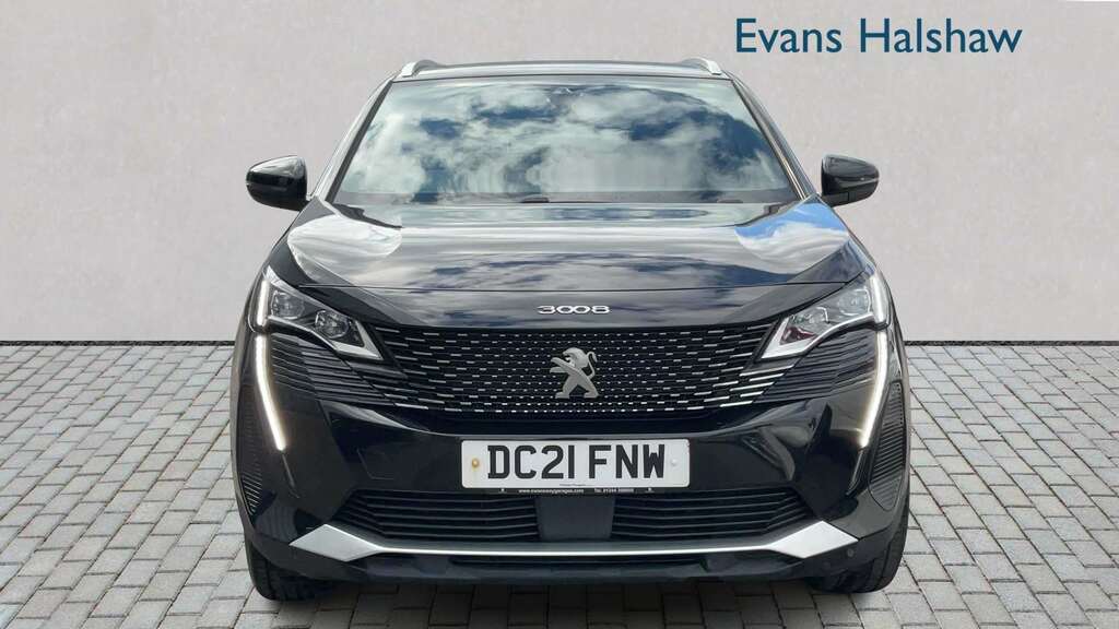 Peugeot 3008 1.5 Bluehdi Gt 2021 DC21FNW Black #4