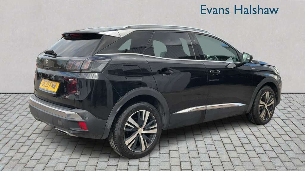 Peugeot 3008 1.5 Bluehdi Gt 2021 DC21FNW Black #2