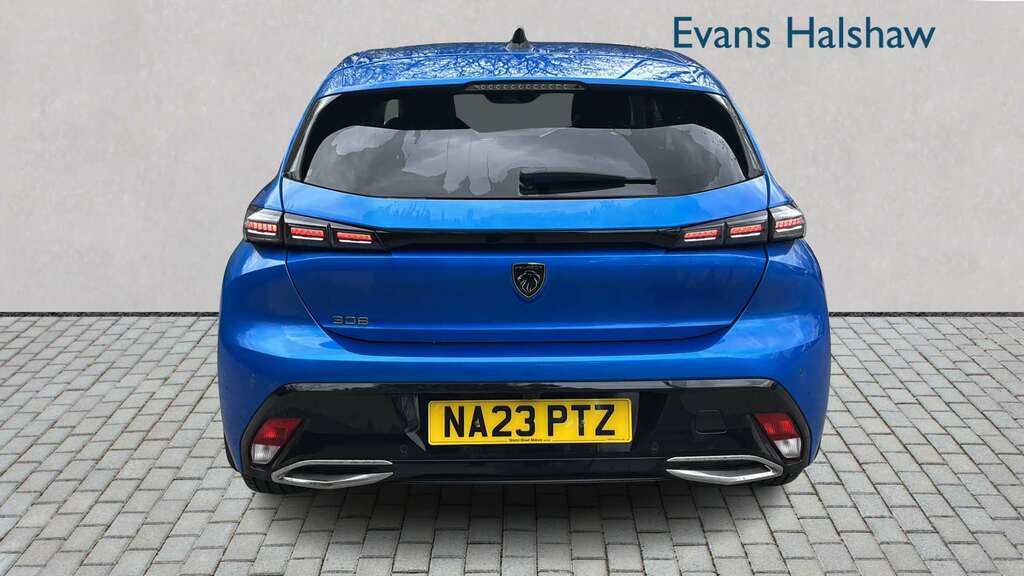 Peugeot 308 1.2 Puretech Allure Premium Eat8 2023 NA23PTZ Blue #4