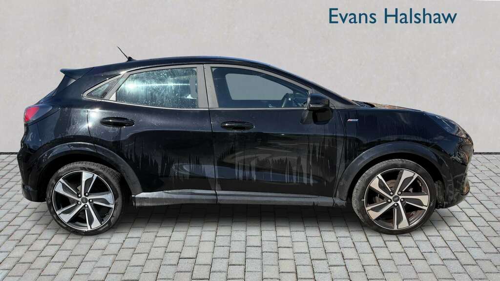 Ford Puma 1.0 Ecoboost Hybrid Mhev St-line 2023 MJ73FHM Black #5