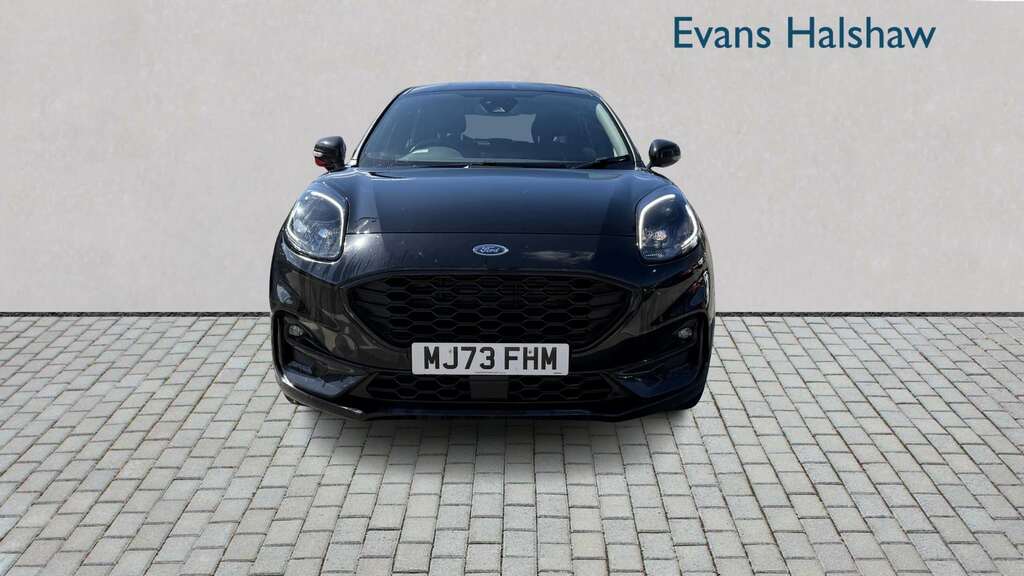 Ford Puma 1.0 Ecoboost Hybrid Mhev St-line 2023 MJ73FHM Black #2