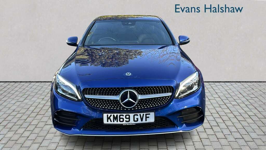 Mercedes-Benz C Class C220d Amg Line Premium 9G-tronic 2019 KM69GVF Blue #3