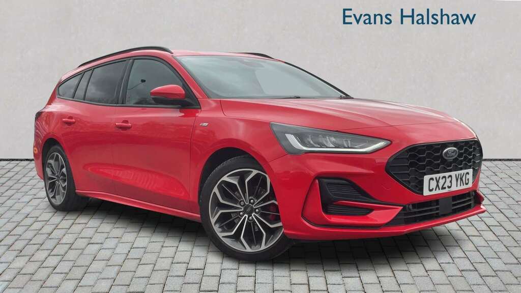 Ford Focus 1.0 Ecoboost Hybrid Mhev 155 St-line X 20 Red