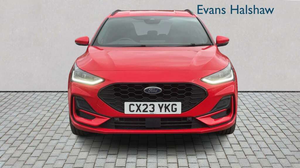 Ford Focus 1.0 Ecoboost Hybrid Mhev 155 St-line X 20 CX23YKG Red #4